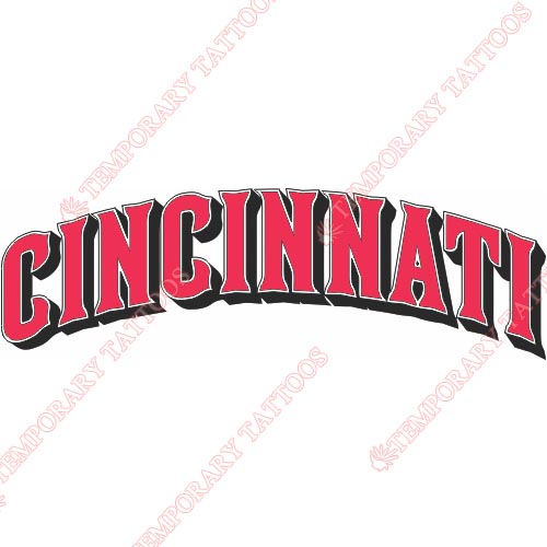 Cincinnati Reds Customize Temporary Tattoos Stickers NO.1539